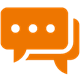 Discuss - Orange - Small